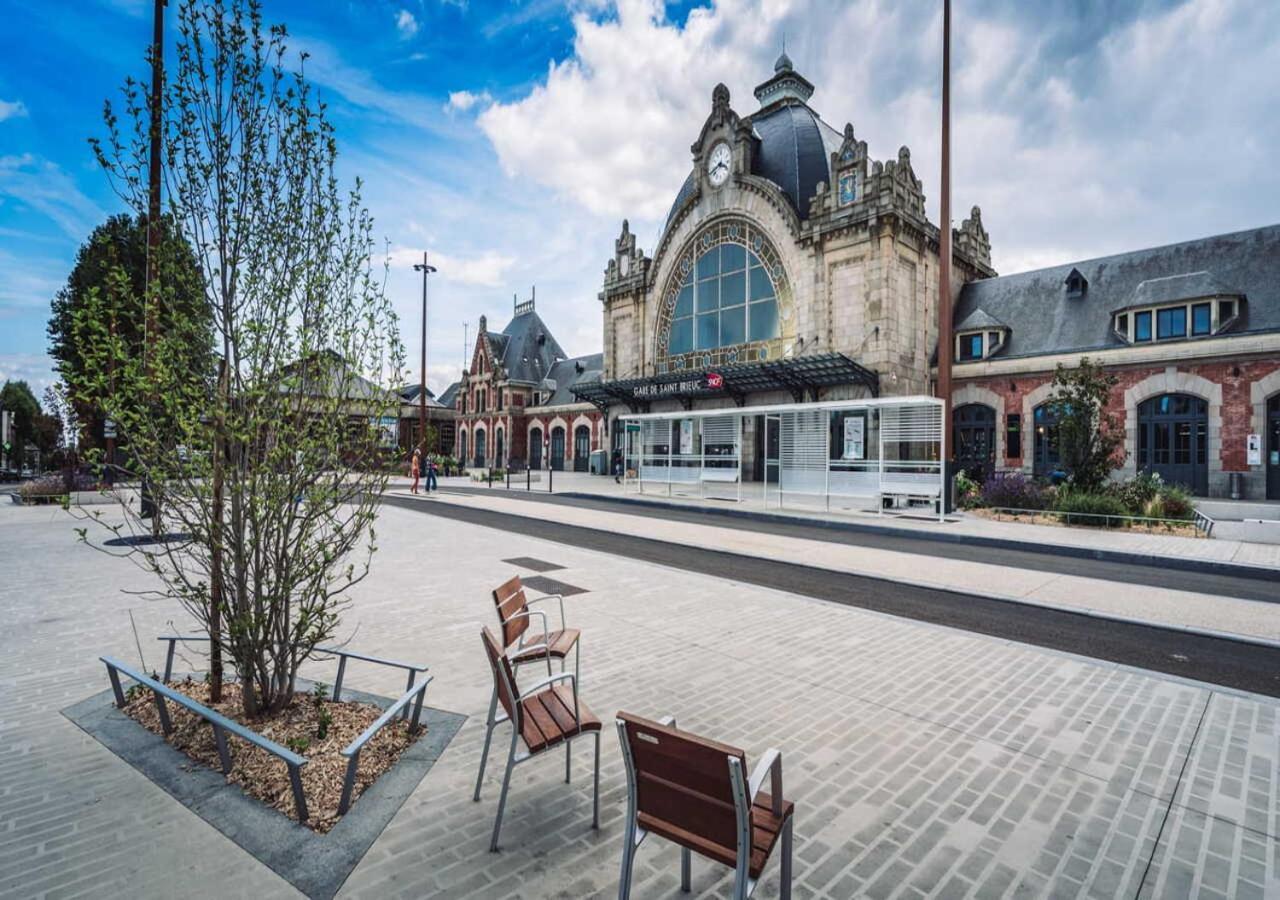 Studio Voltaire - Centre Ville Saint-Brieuc Bagian luar foto